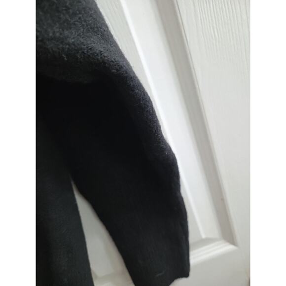 Worthington Womens Long Sleeve Black & White Chevron Soft Sweater Large Nwt - Picture 6 of 10